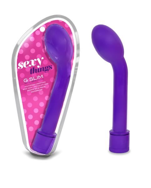 G Slim Petite Satin Touch Purple Vibrator