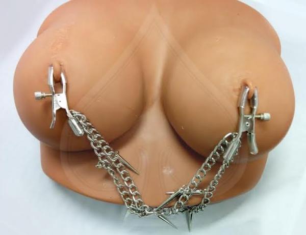 Fetish Fantasy Rock Hard Nipple Clamps Silver