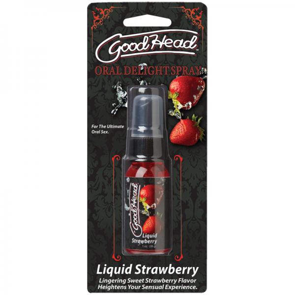 Goodhead Oral Delight Spray Liquid Strawberry 1oz