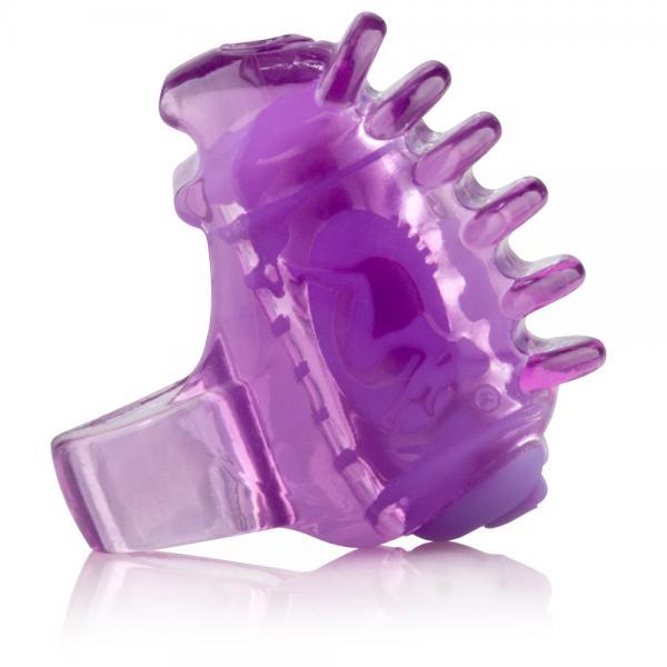 Fingo Tips Purple Fingertip Vibrator- Purple