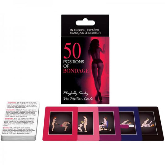 50 Positions Of Bondage Card Game