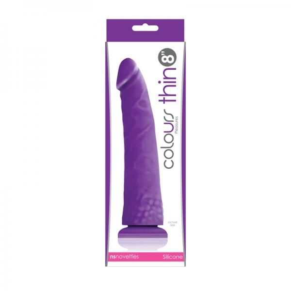 Colours Pleasures Thin 8in Purple