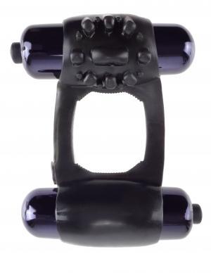 Fantasy C-Ringz Duo Vibrating Super Ring Black