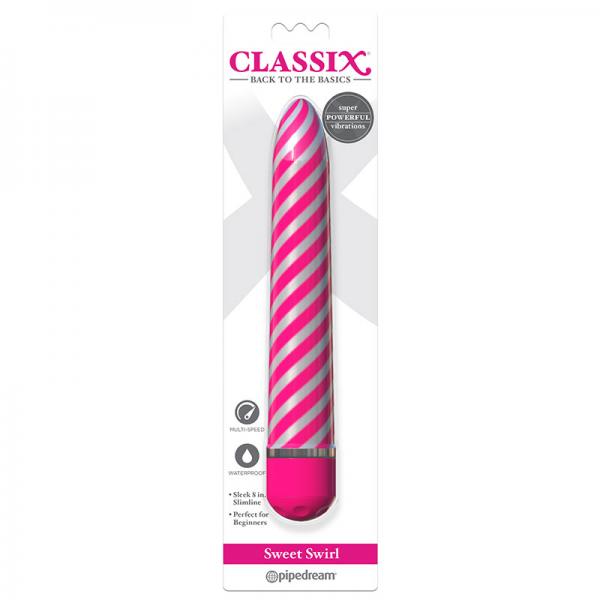 Classix Sweet Swirl Vibrator Pink