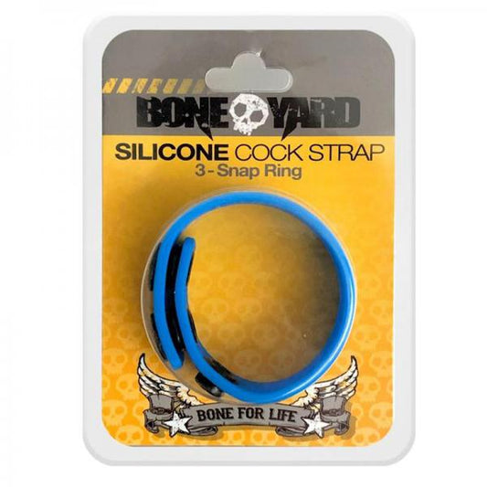 Boneyard Cock Strap Blue